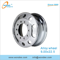 8.25x22.5 ኢንች የአልሙኒየም ቅይጥ ዊል ሪም ለከባድ ተረኛ ከፊል ተጎታች እና የጭነት መኪና ክፍሎች